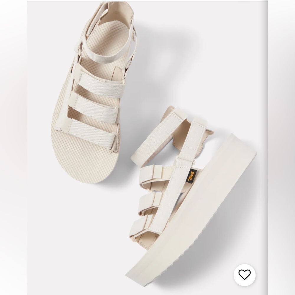 Teva Platform Mevia Sandals. Only worn once!
